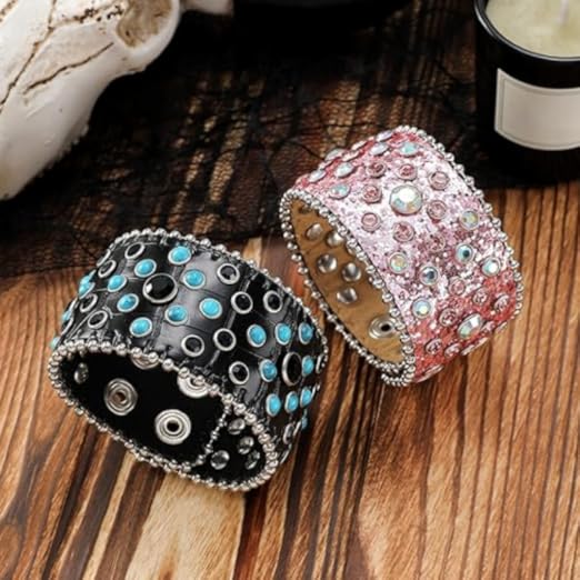 アクセサリー cloaked rhinestone bracelet A1QP0++0DeL.SX522_.png